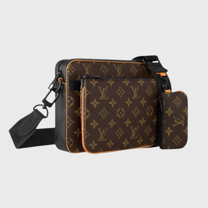 Monogram Satchel